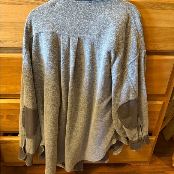 Free people oversized jaded ruby shacket - Picture 4 of 5